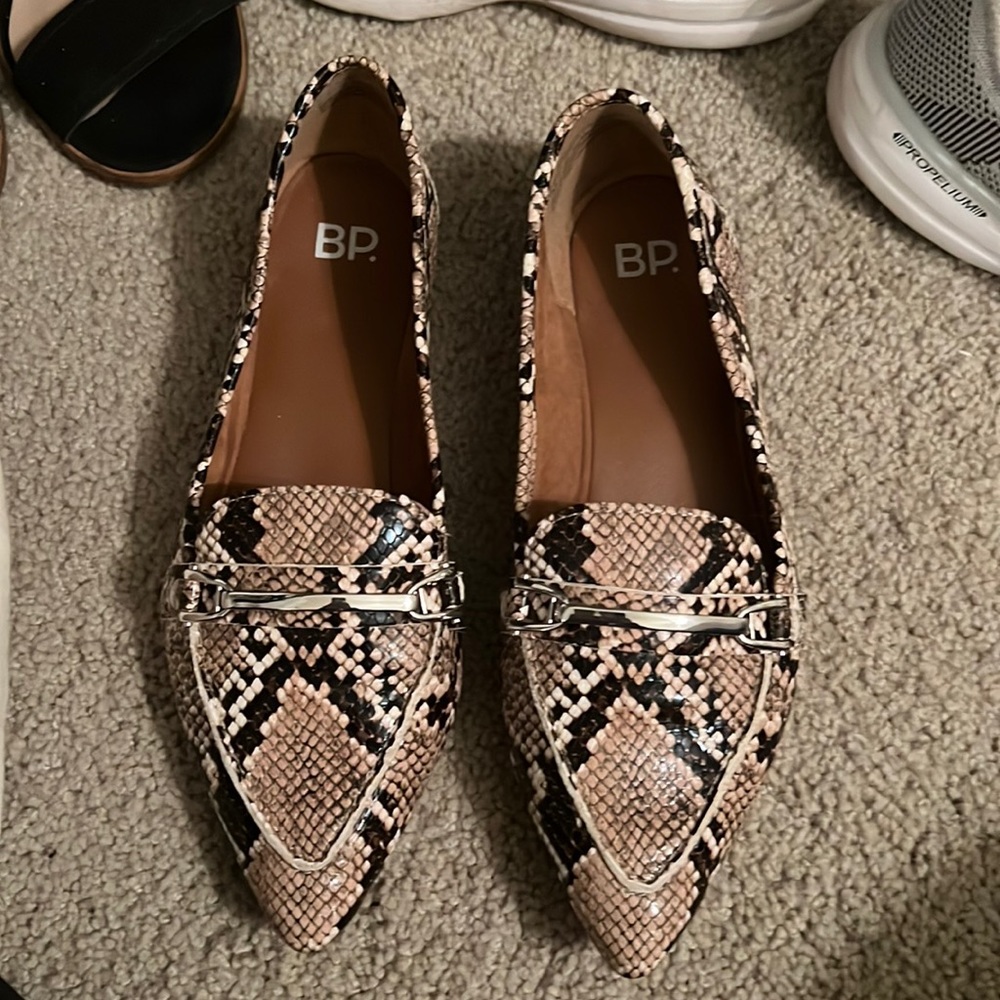 BP. Snake Skin flats